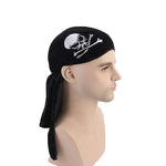 Tengkorak Durag Noir Velours - Durag -Shop